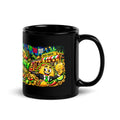 Taco Tuesday Panorama Mug in black, 11 oz, handle on right