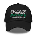 Future Forward Friday Hat in Black, front view