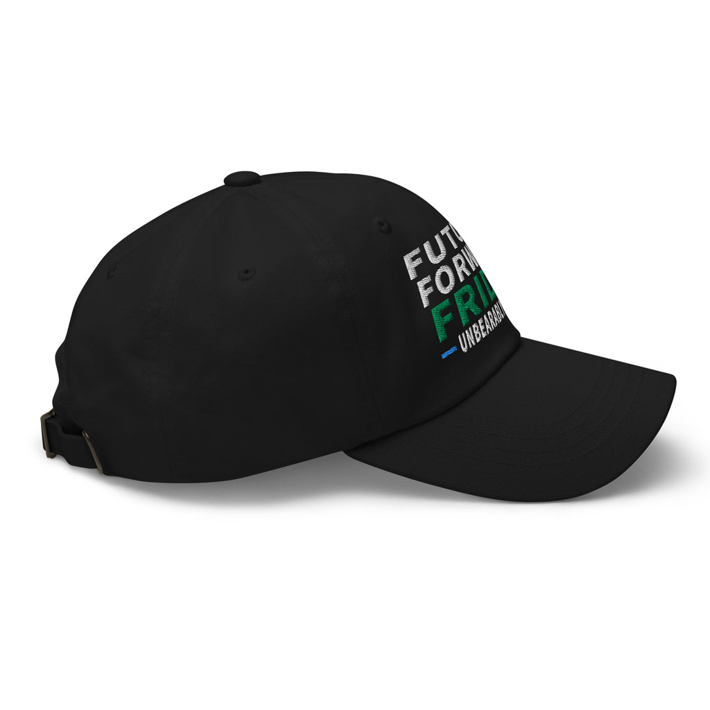 Future Forward Friday Hat in Black, right side