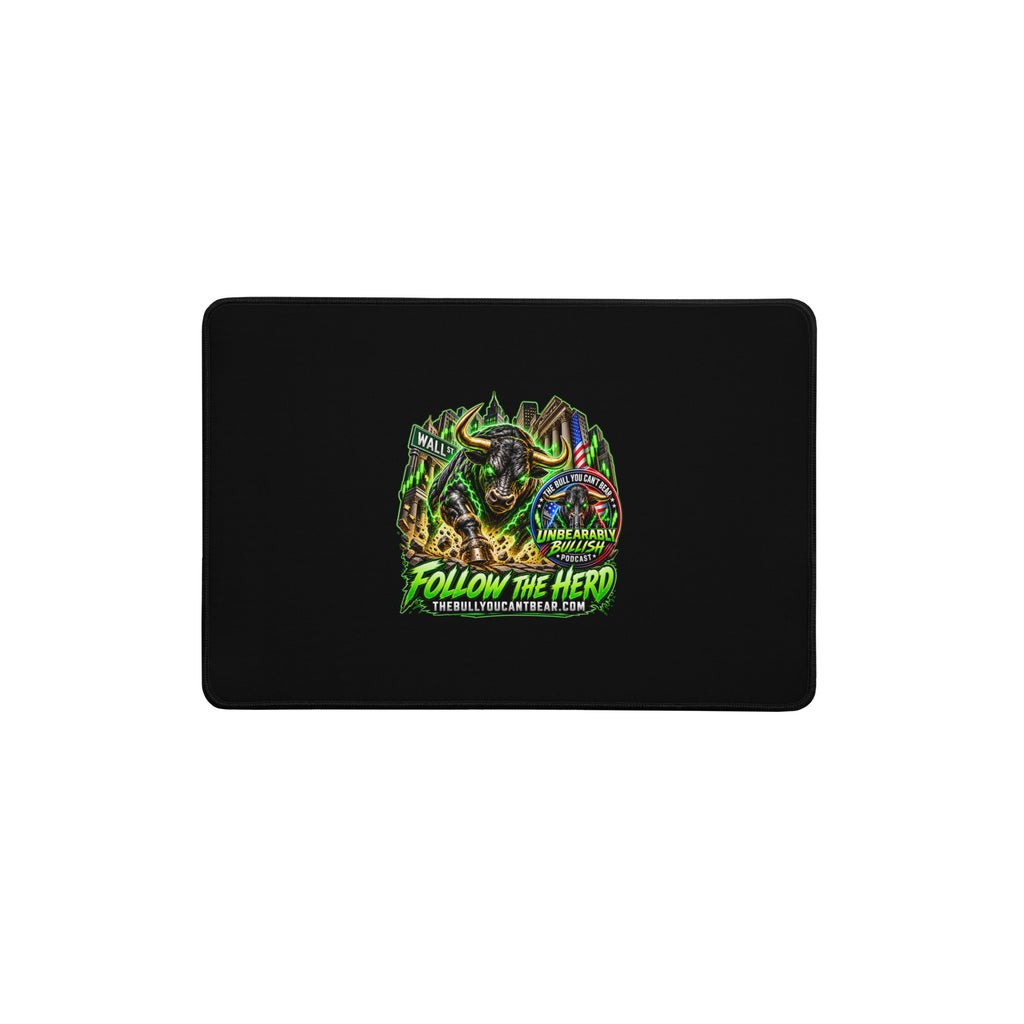 Follow The Herd Desk Mat, 12 x 18 inch