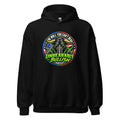 The Bull You Can't Bear Hoodie in Black, front print