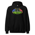 Unbearably Bullish Logo Hoodie in Black, front print