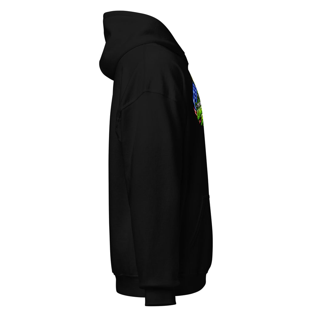 Unbearably Bullish Logo Hoodie in Black, right side