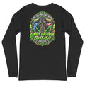 Electric Podcast Long Sleeve Tee in Black Heather, back print
