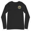 Motivation Monday Own The Week Long Sleeve Tee in Black Heather, front