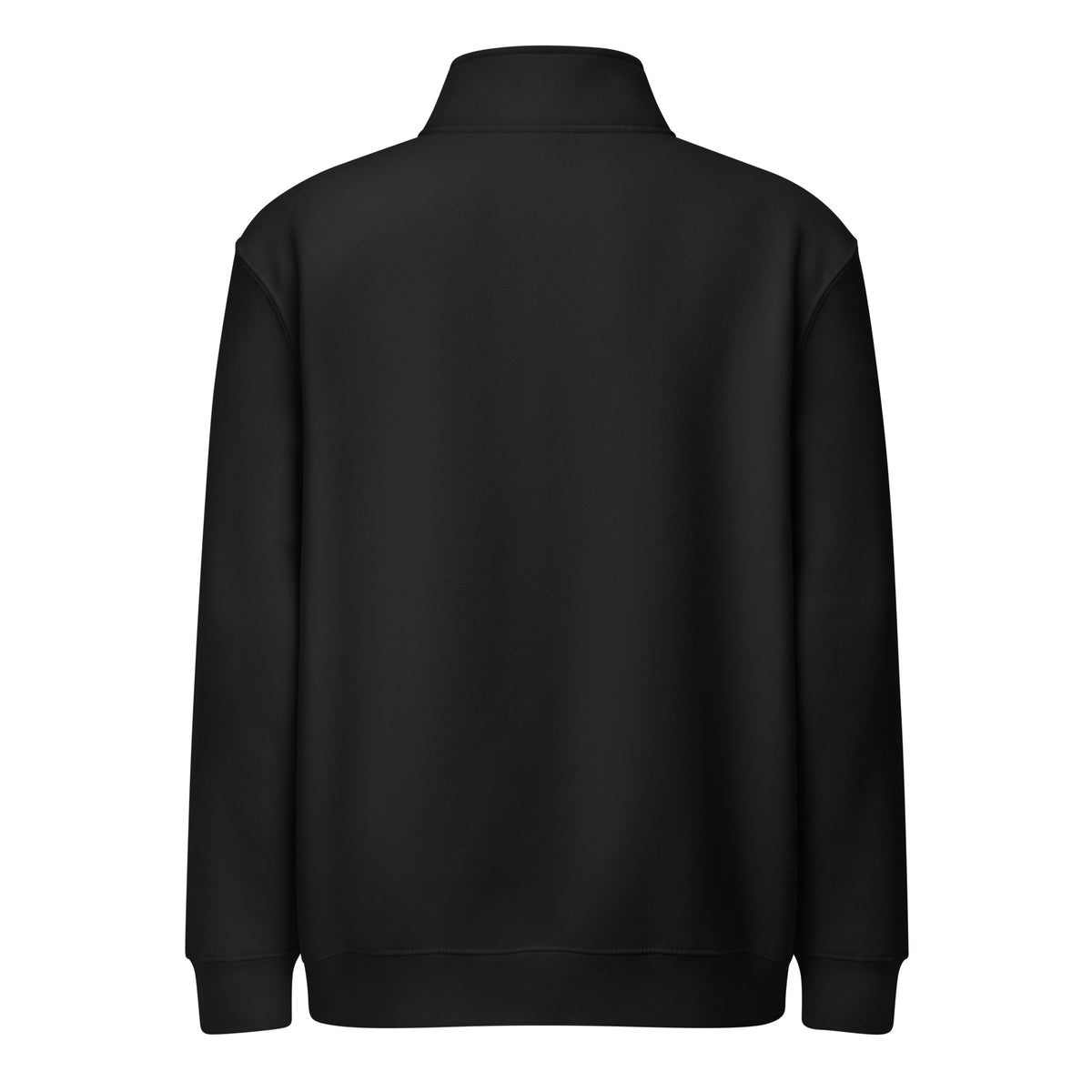 Unbearably Bullish Quarter-Zip in Black, back