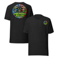 Unbearably Bullish Logo Tee in Black Heather, front and back print
