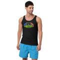 Unbearably Bullish Logo Tank Top in Black, front