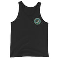 Future Forward Friday Humans + AI Tank Top in Black, front