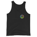 The Bull You Can't Bear Tank Top in Black, front